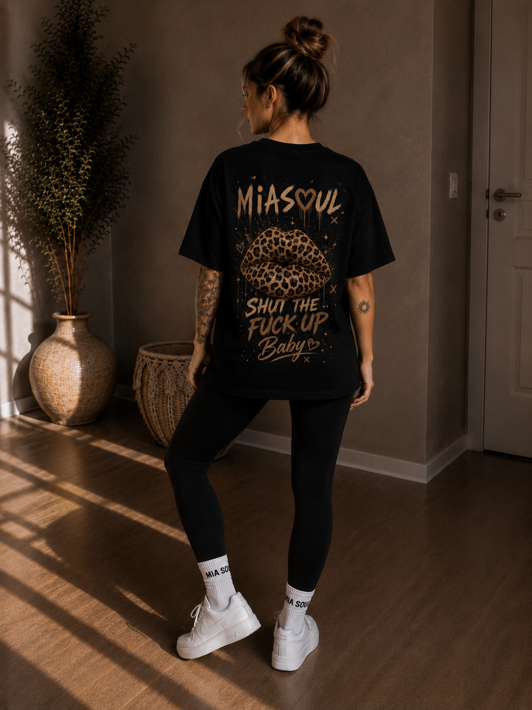 Shut the fuck up Shirt – zweite Produktansicht