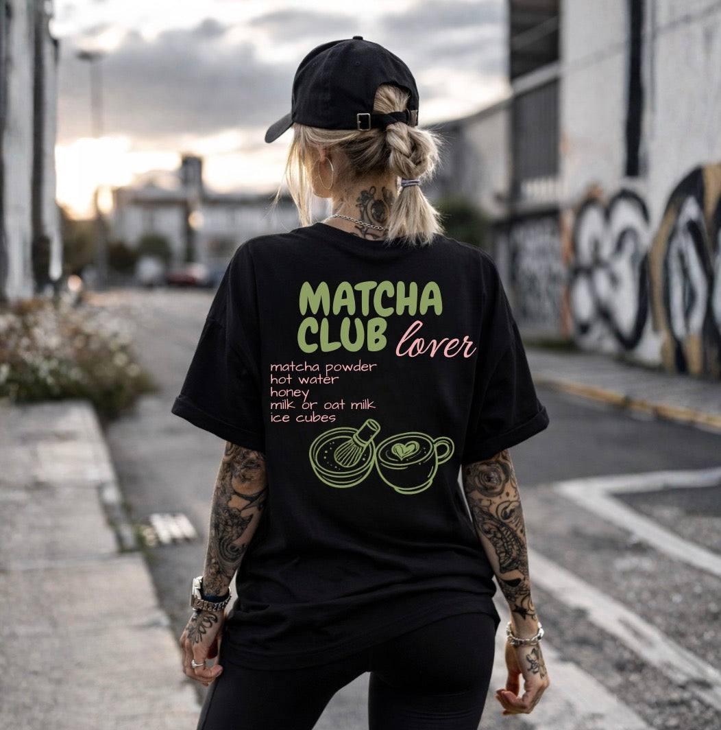 Größentabelle für Matcha Shirt von MiaSoul