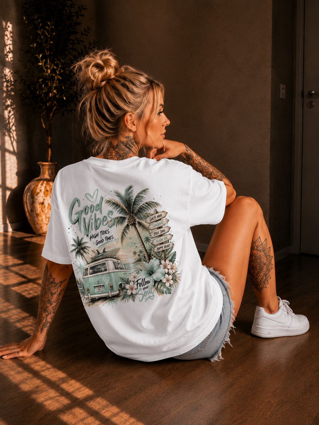 Good Vibes Shirt – zweite Produktansicht