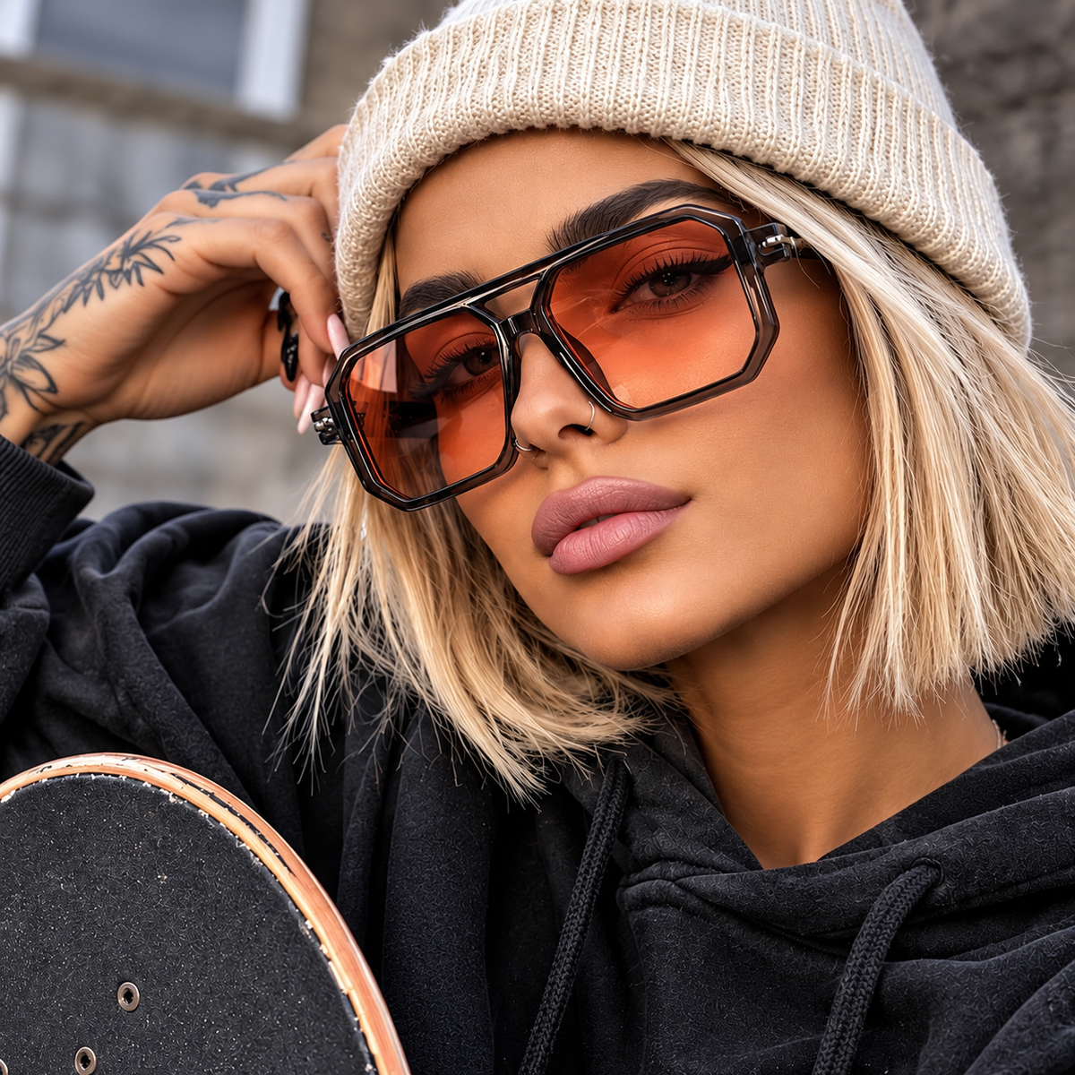 Retro Sonnenbrille – Y2K Streetstyle