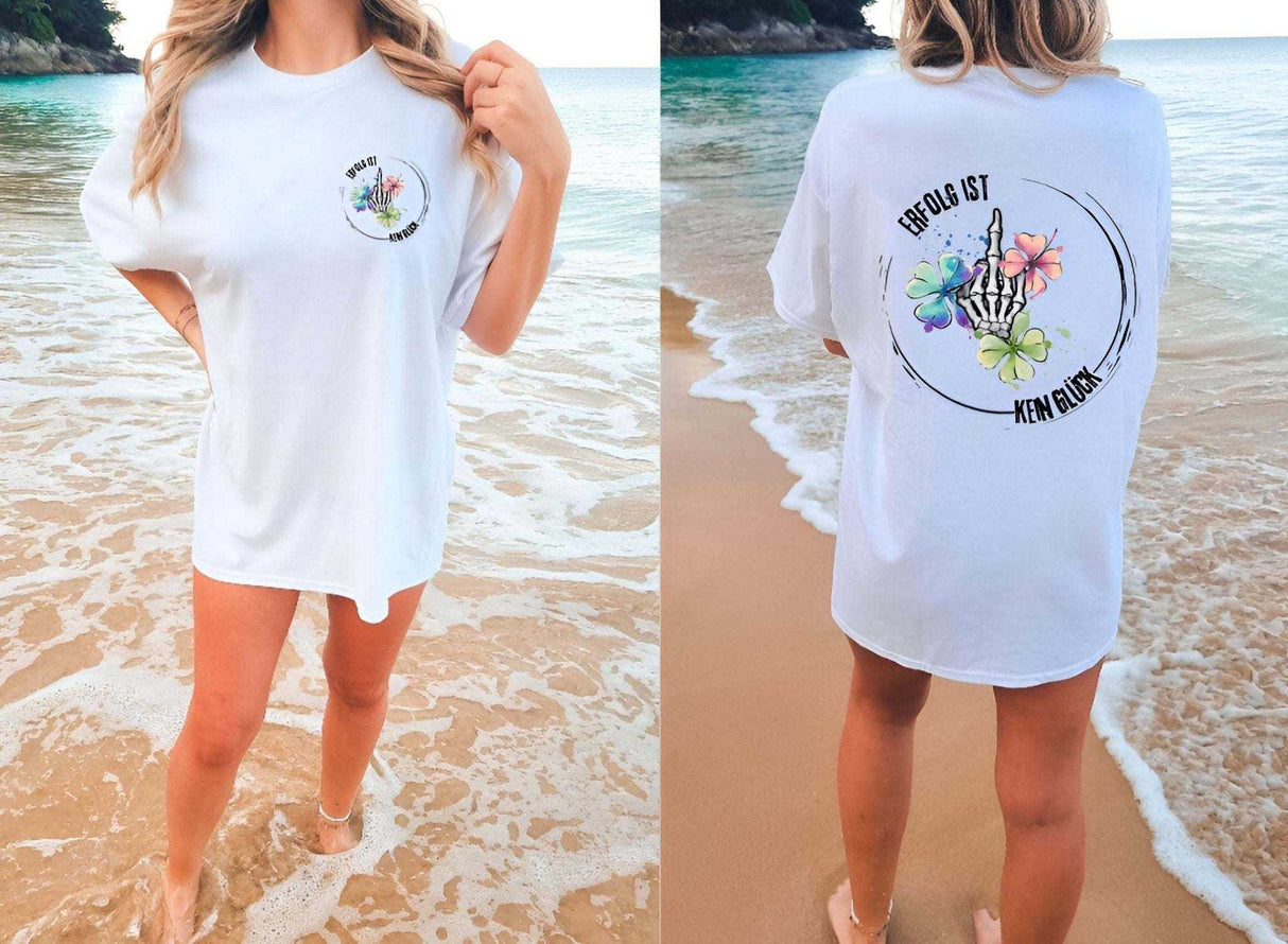 Erfolg ist kein Glück Shirt – zweite Produktansicht