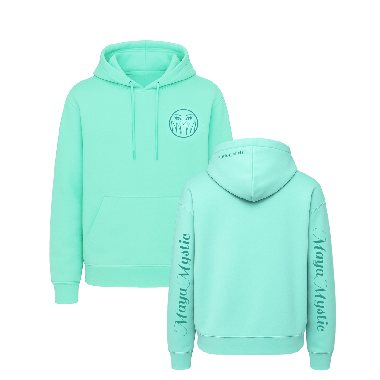 Maya Mystic Hoodie Mint - MiaSoul
