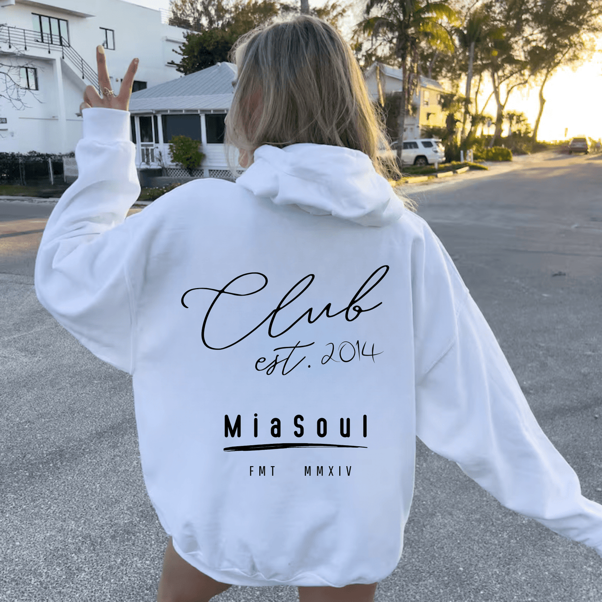 Club Hoodie – zweite Produktansicht