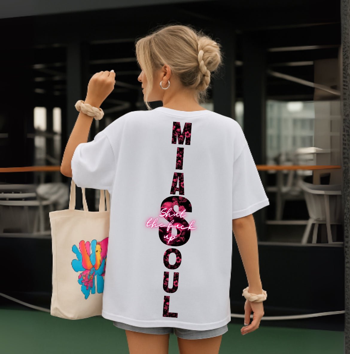 Shut the fuck up Shirt – Produktansicht
