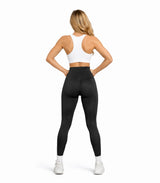 Formende High-Waist Leggings mit Reißverschluss