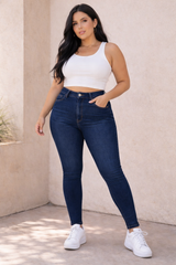 High Waist Plus Size Jeans