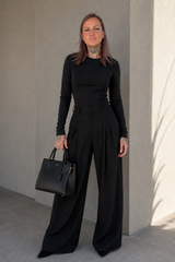 Elegante Wide-Leg Hose mit hoher Taille