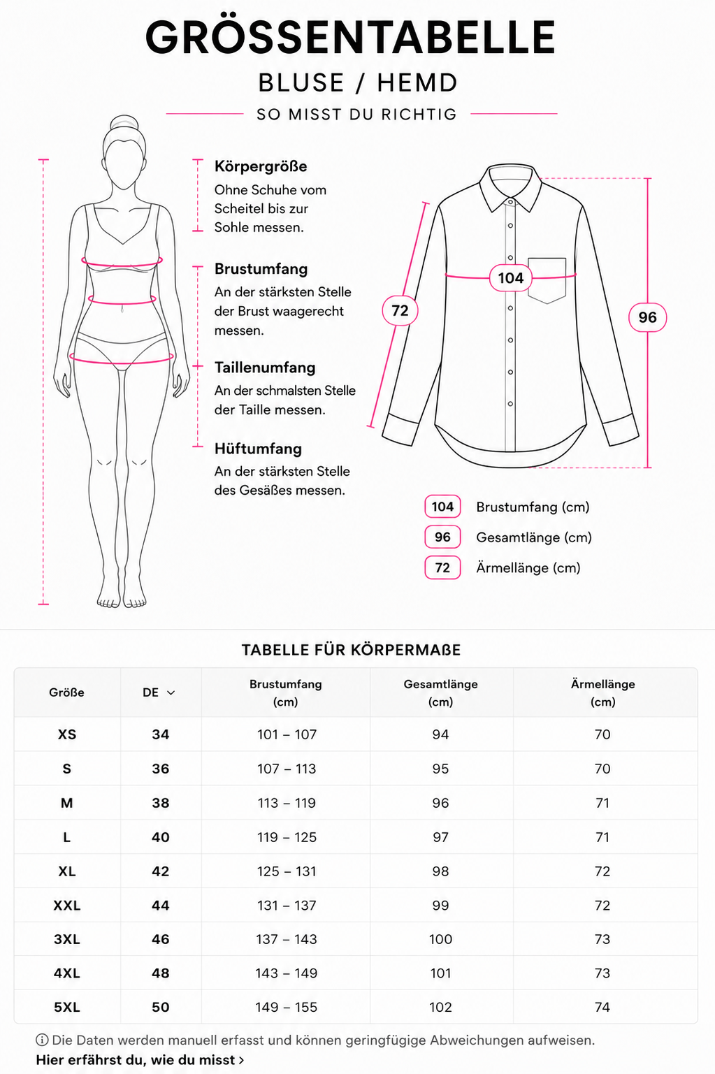 Oversizr  Longbluse