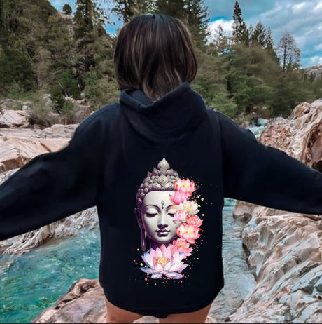 Buddha Vides Hoodie - MiaSoul