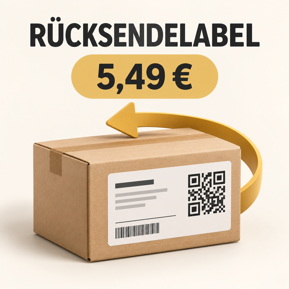 DHL-Rücksendelabel – 5,49 €