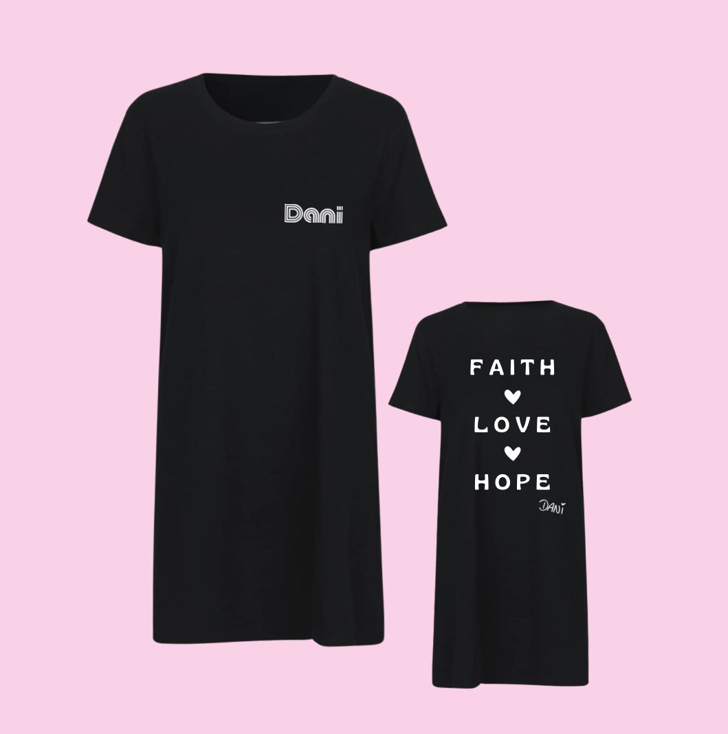 Faith Love Hope Longshirt - MiaSoul