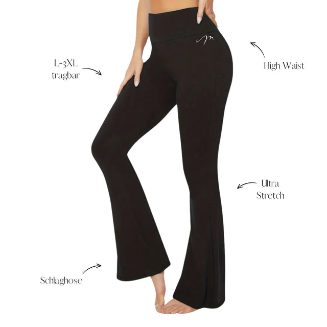 High Waist Schlaglegging - MiaSoul