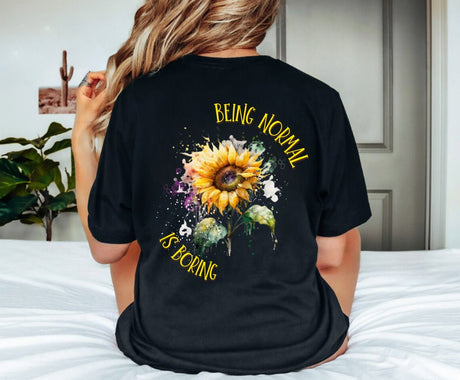 Normal ist langweilig T - Shirt - MiaSoul