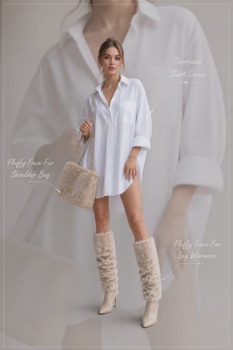 Oversize Longbluse