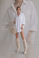 Oversize Longbluse